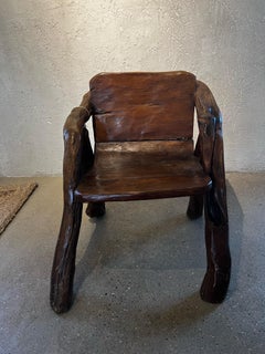 Mid Century American Tree Branch Chair with curved lines