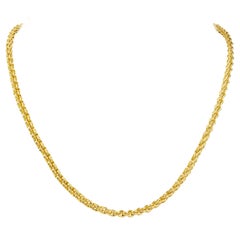 Handgefertigte Minstrel-Gold-Halskette von Lucie Heskett-Brem