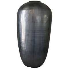 Handmade Modern, Custom Glazed Ceramic Vase #10, Vessel, Decorative Object