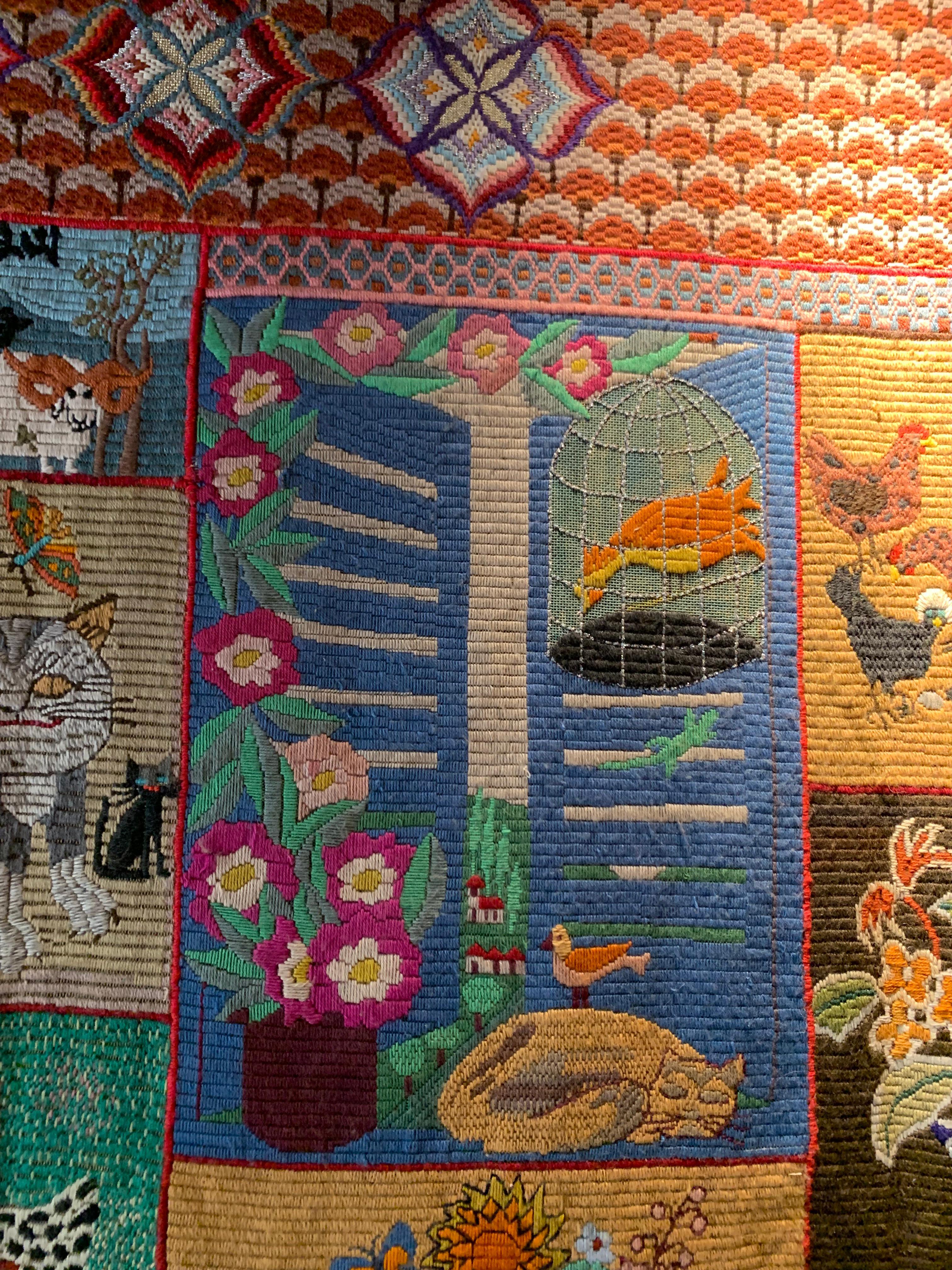 Handmade Modern Tapestry For Sale 5