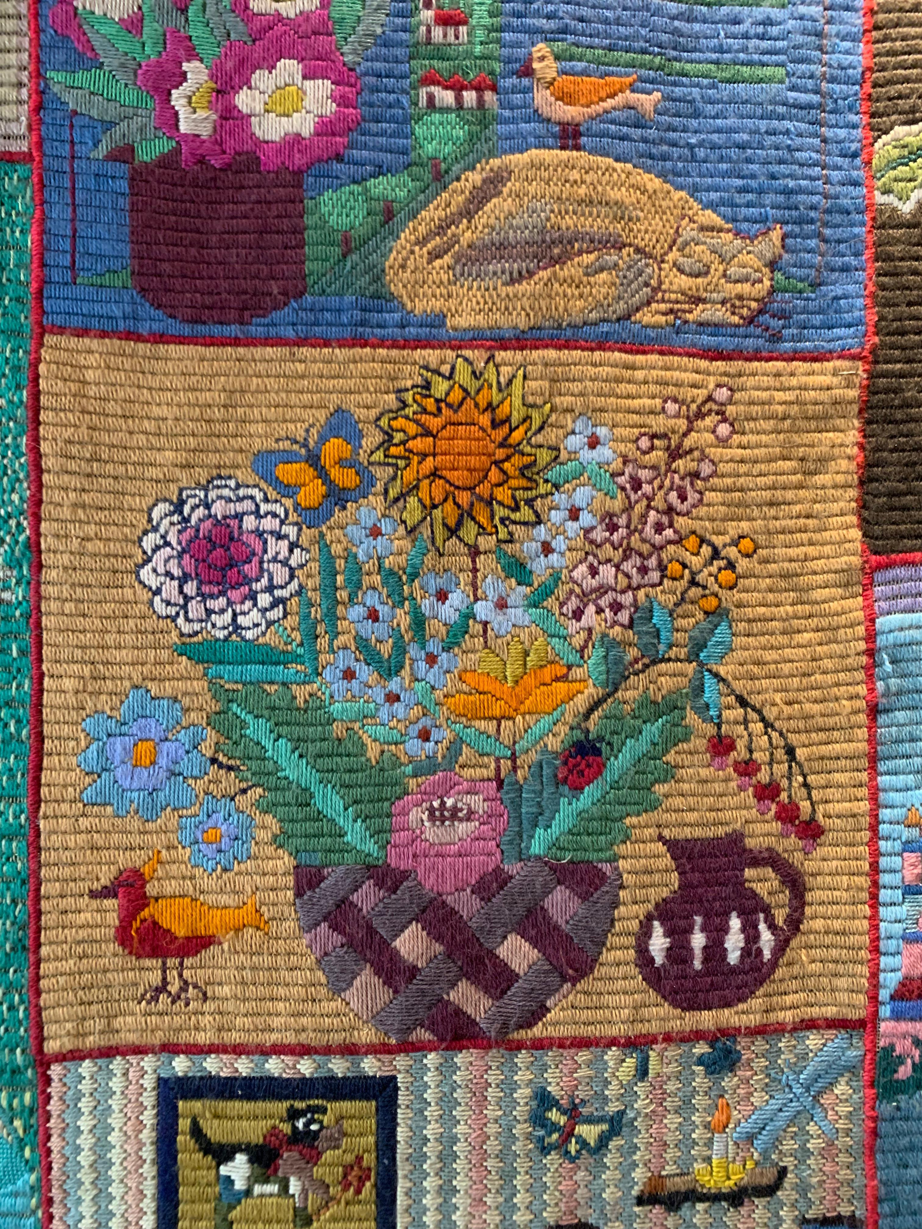 Handmade Modern Tapestry For Sale 6