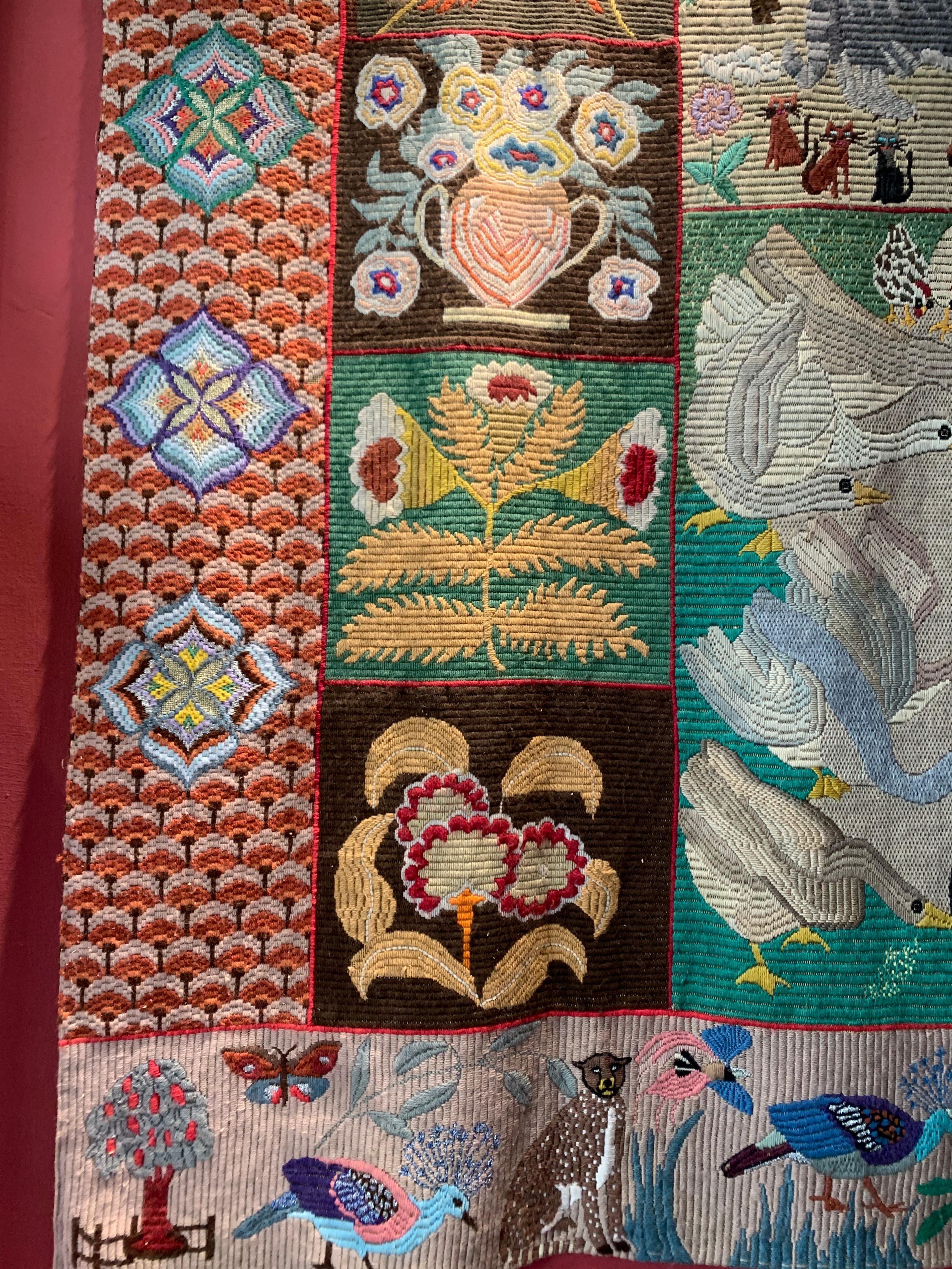 French Handmade Modern Tapestry For Sale