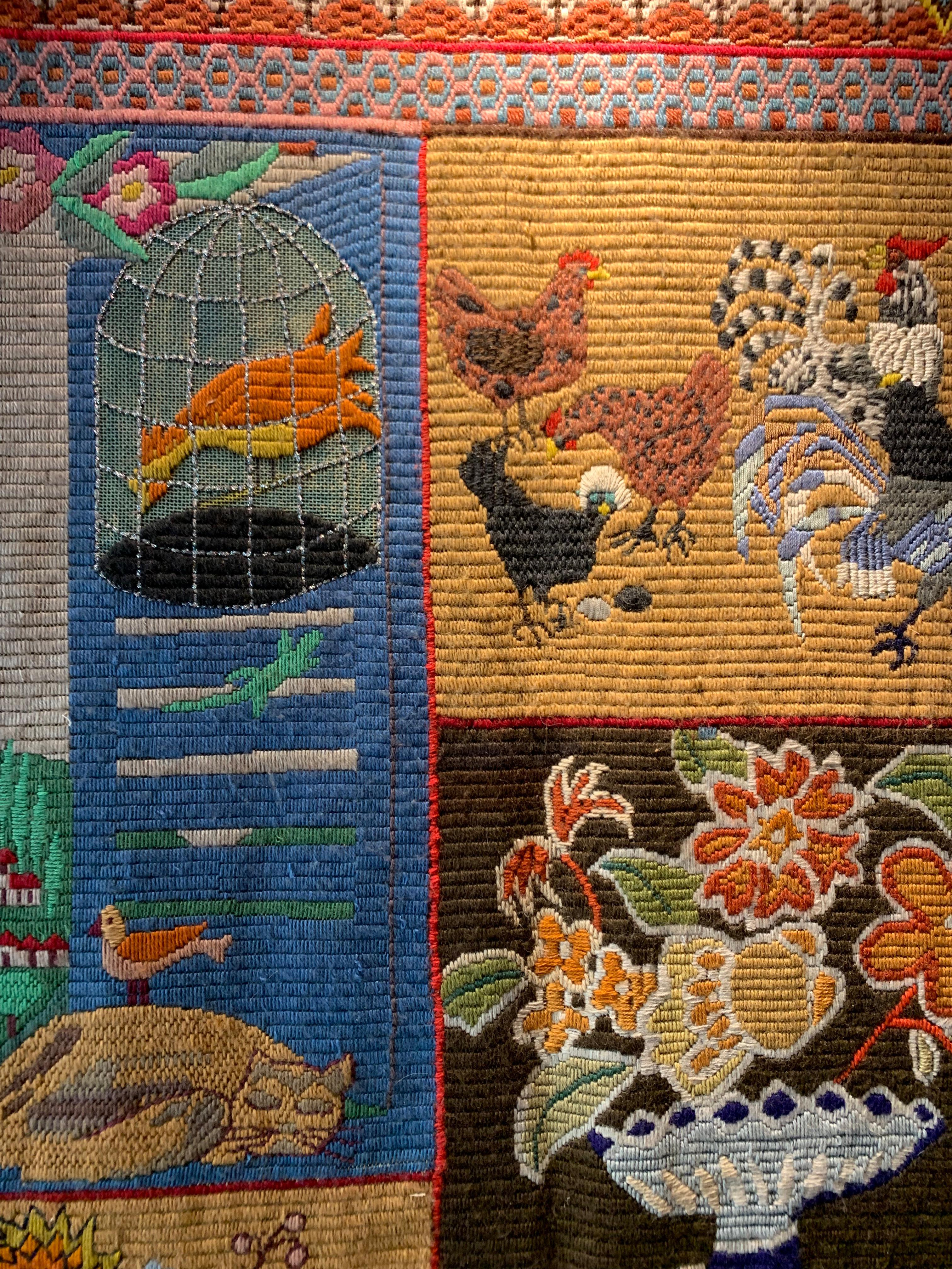 Handmade Modern Tapestry For Sale 1