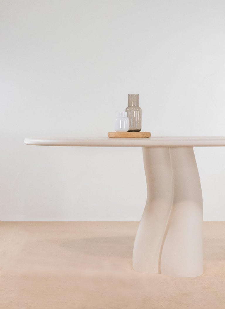 Modern Handmade Moon Table Signed by Gigi Design For Sale