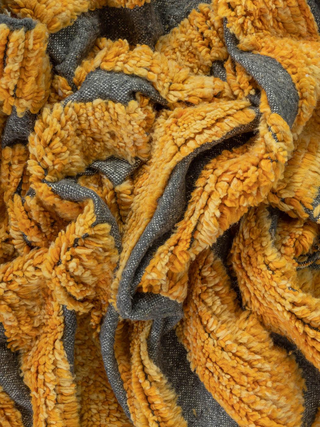 Handgefertigter marokkanischer Beni Ourain-Berberteppich aus 100 % Wolle (21. Jahrhundert und zeitgenössisch) im Angebot