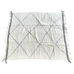 Handmade Moroccan Beni Ourain Rug - 8.5
 X 10
