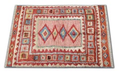 Handmade Carpet for Sale Moroccan Rugs, Shag Rugs, Pink Primitive Oriental Rug