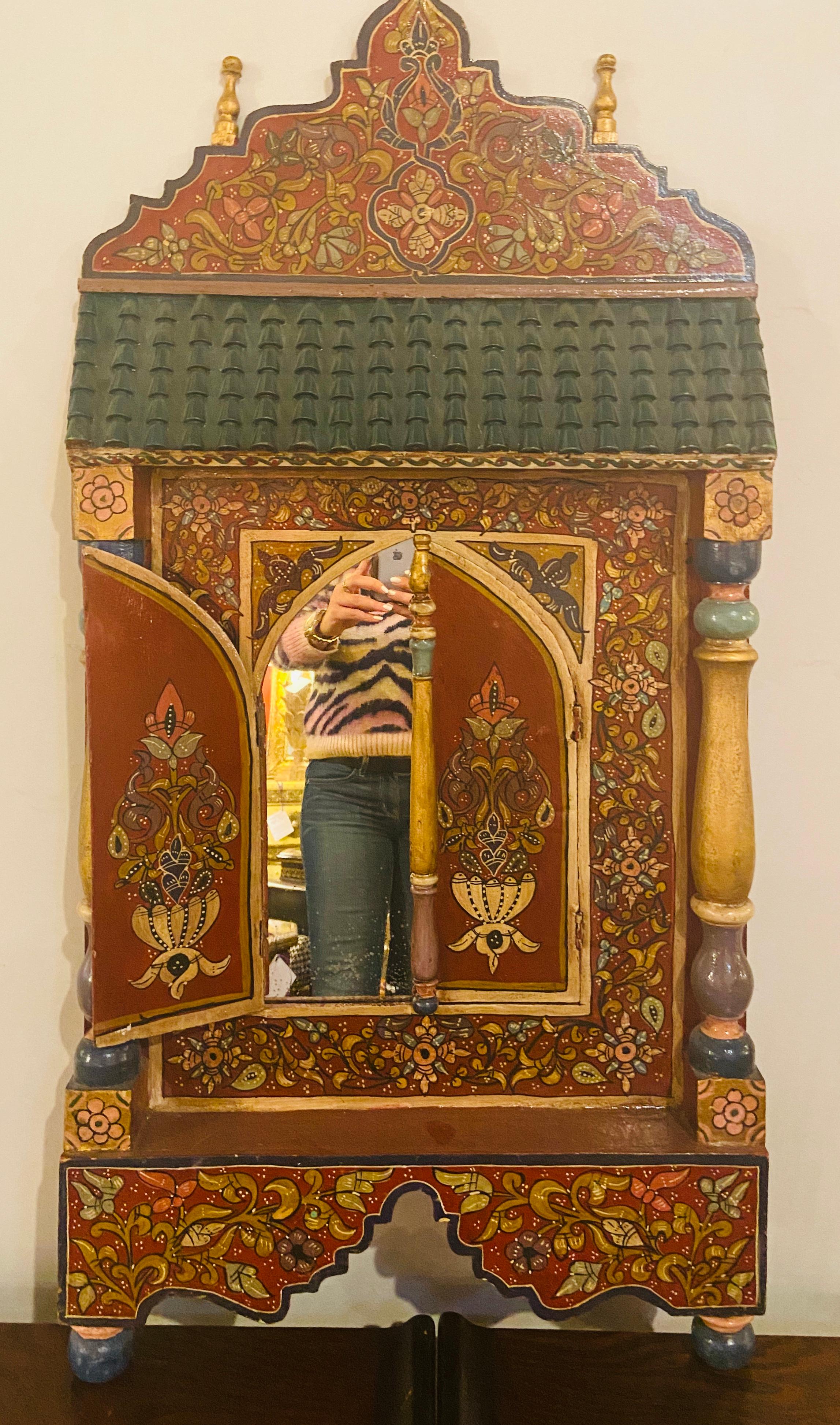 moroccan mirror with doors