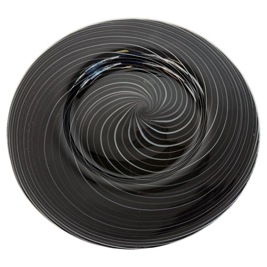 Handgefertigter Murano Glasteller