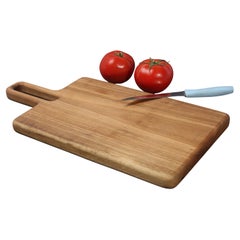 Tagliere in legno di noce naturale fatto a mano - Tagliere personalizzabile