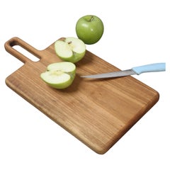 Planche à découper en bois de noyer naturel fait main - Planche à découper personnalisable