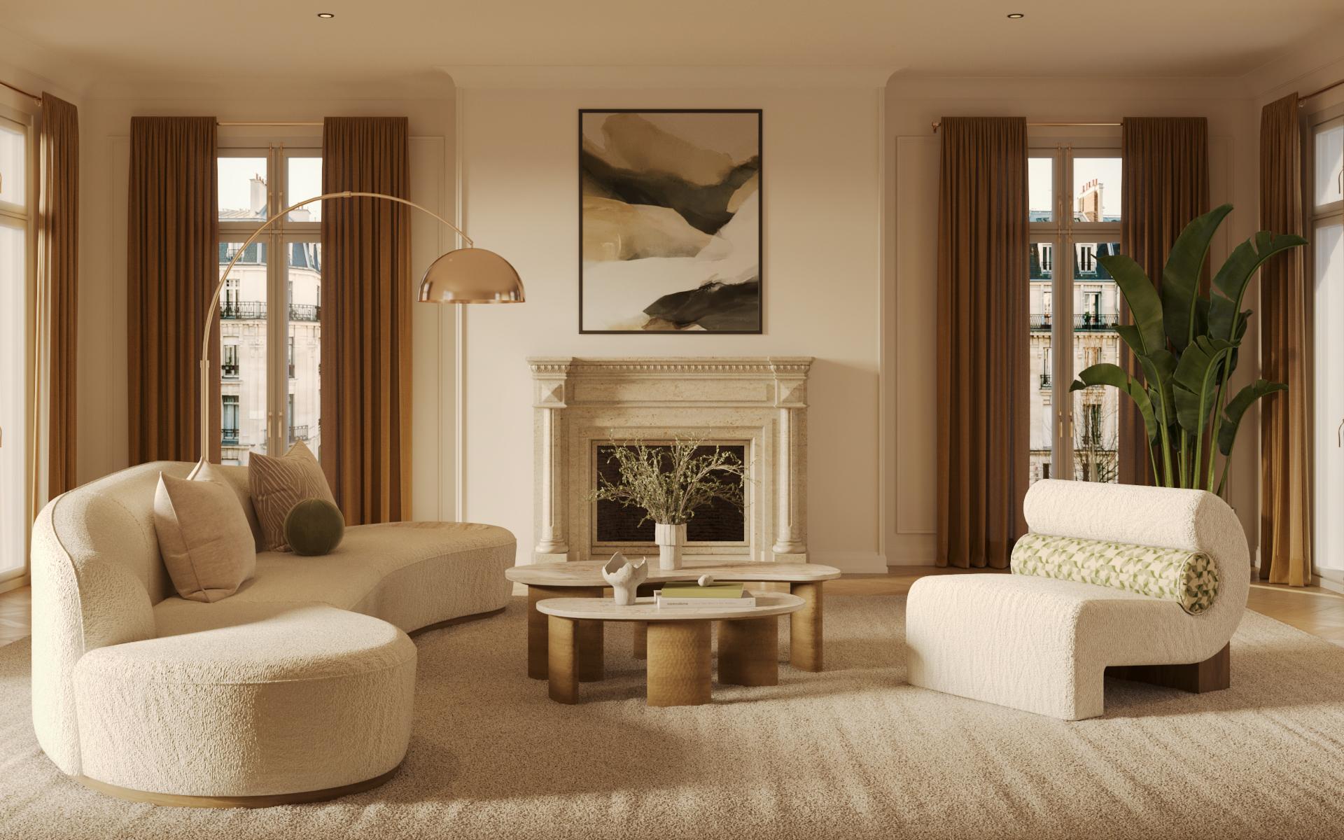 Le lampadaire Nils est une fusion élégante de matériaux organiques et de design moderne, offrant à la fois une beauté sculpturale et un éclairage fonctionnel. Ancrée par une base solide en travertin, sa texture naturelle et ses veines subtiles