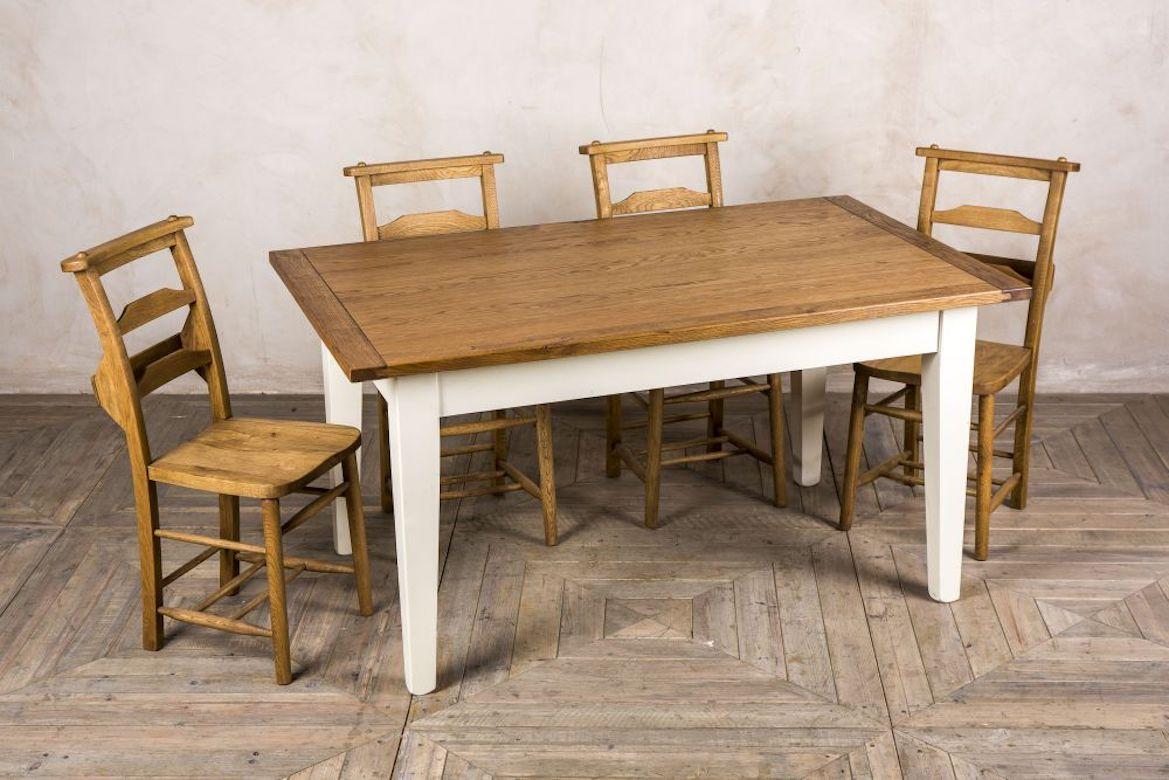 handmade oak table