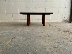 Handmade “Oikado” Low Table in Black Walnut by Montaperto Studios, 2023