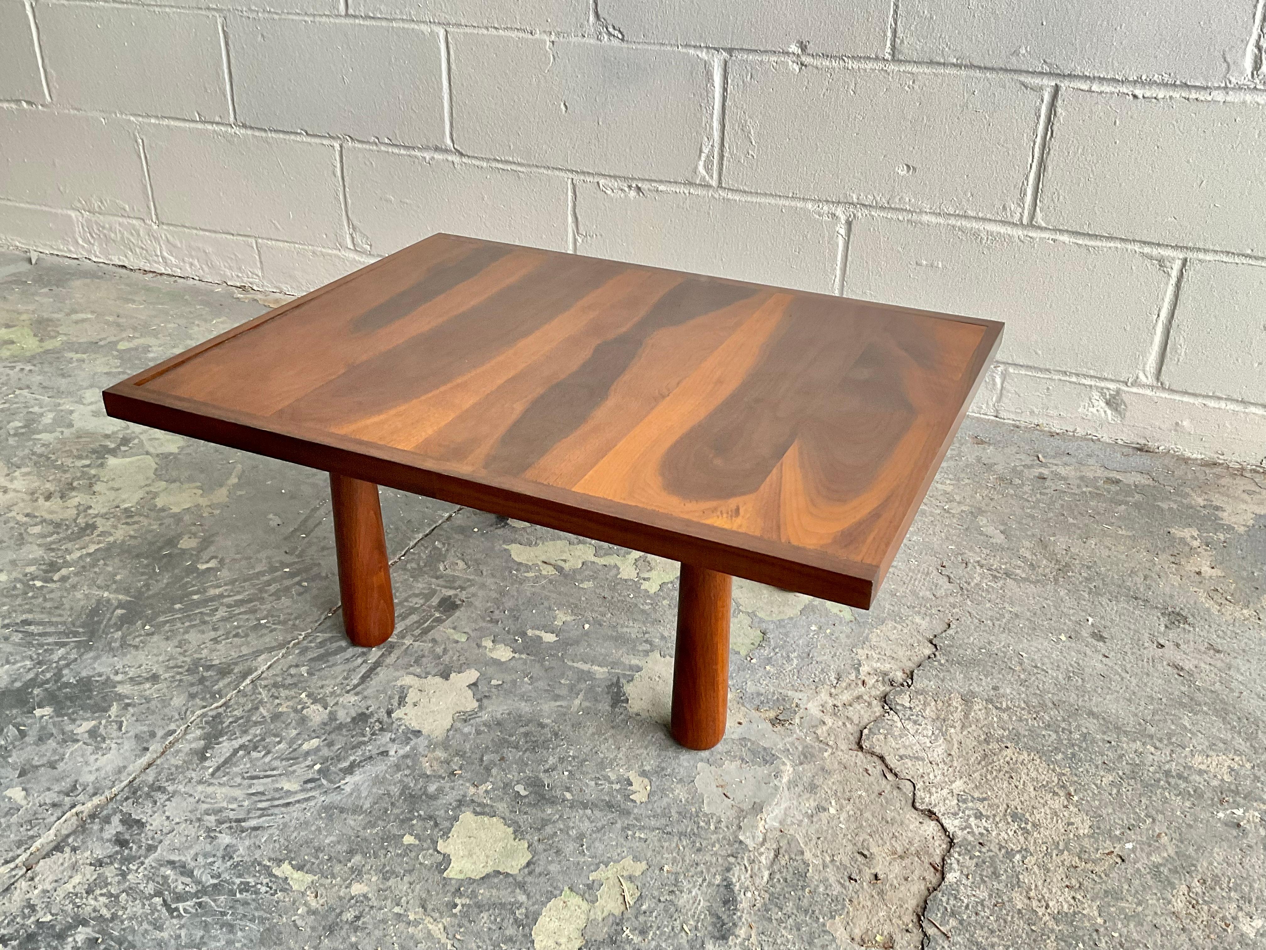 Handmade “Oikado” Low Table in Black Walnut by Montaperto Studios, 2023 In New Condition For Sale In Brooklyn, NY