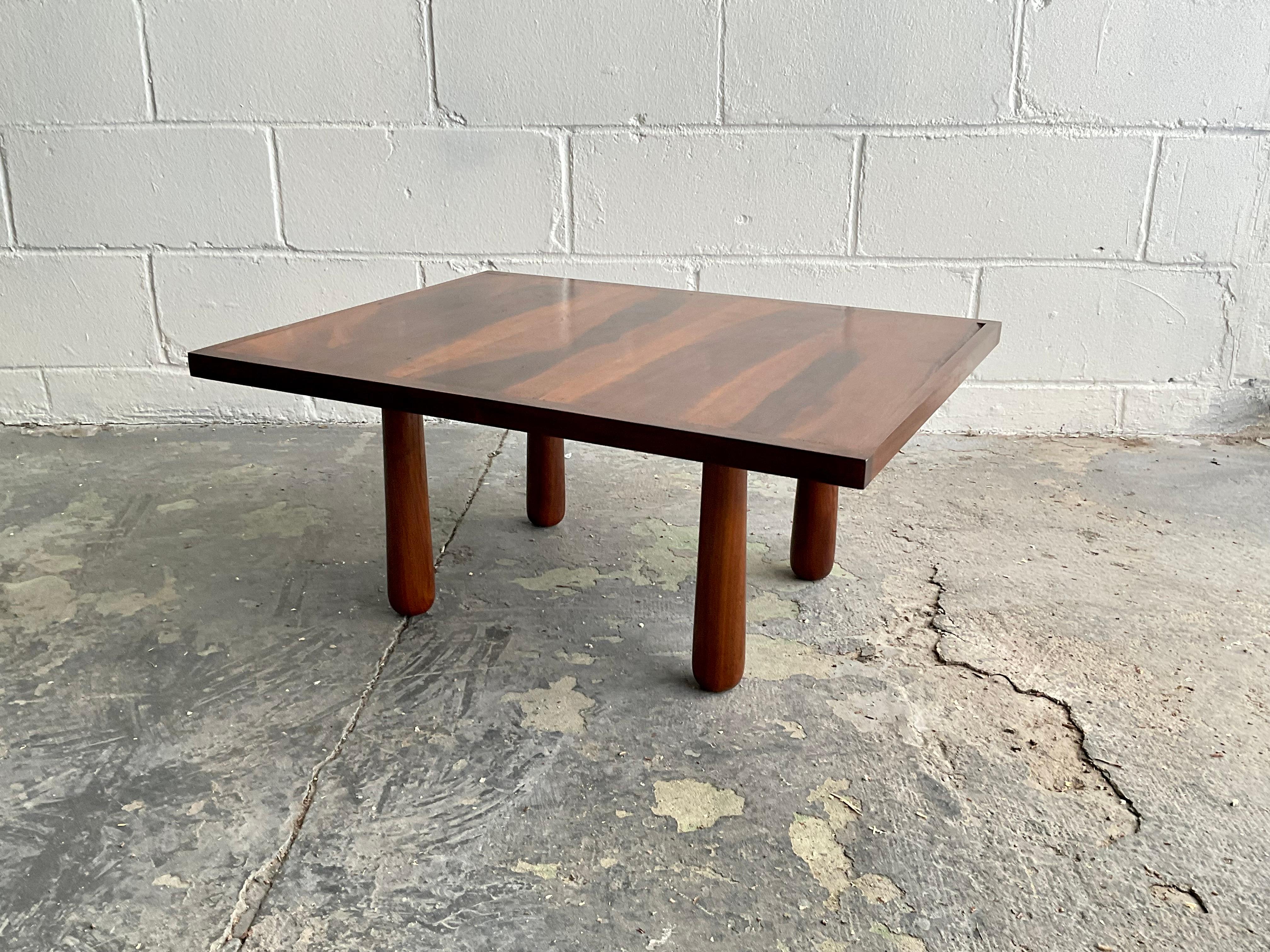Handmade “Oikado” Low Table in Black Walnut by Montaperto Studios, 2023 For Sale 2