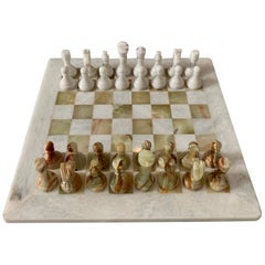 Handmade Chess Set, Onyx Chess Set