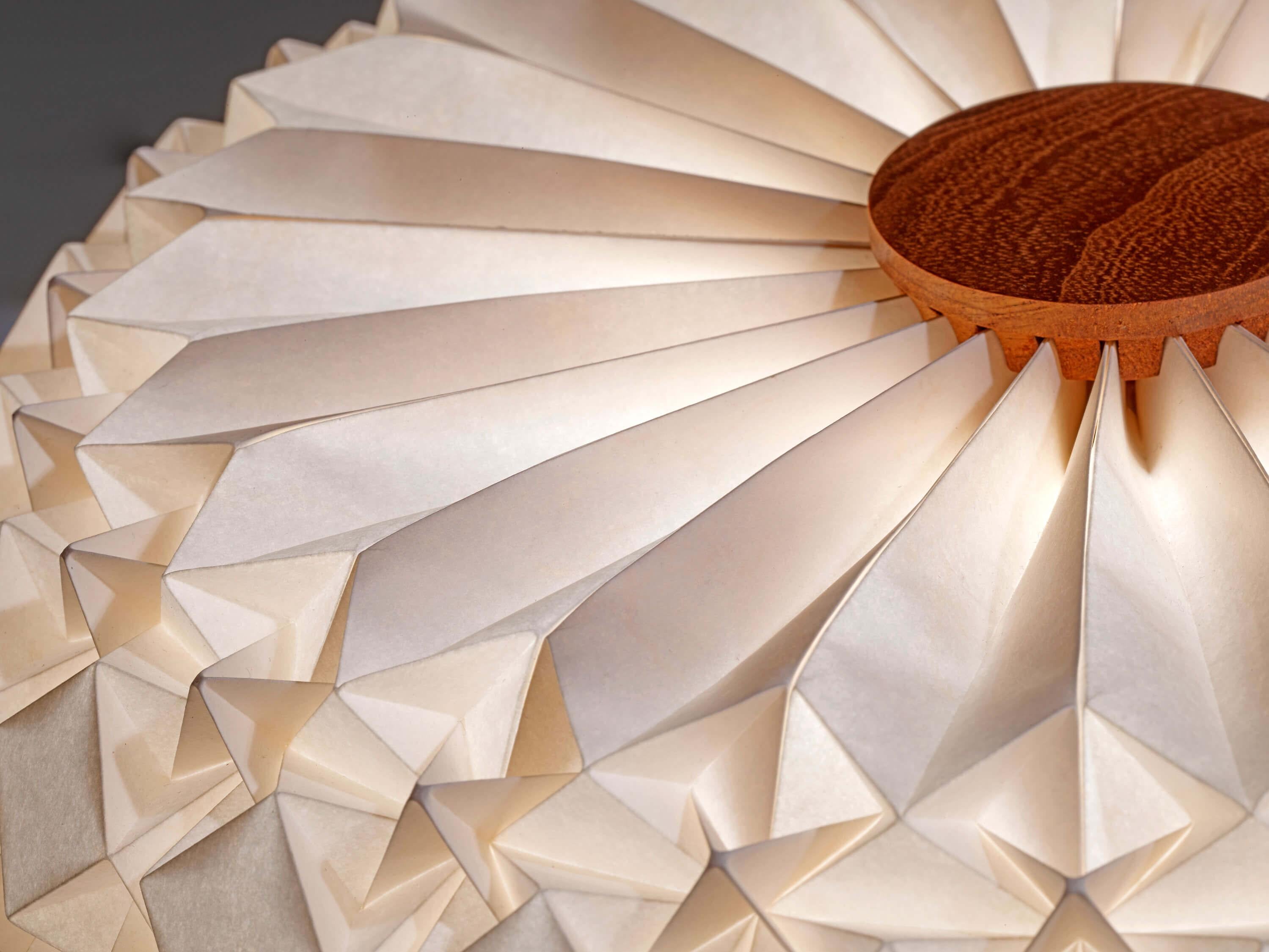 origami table lamp