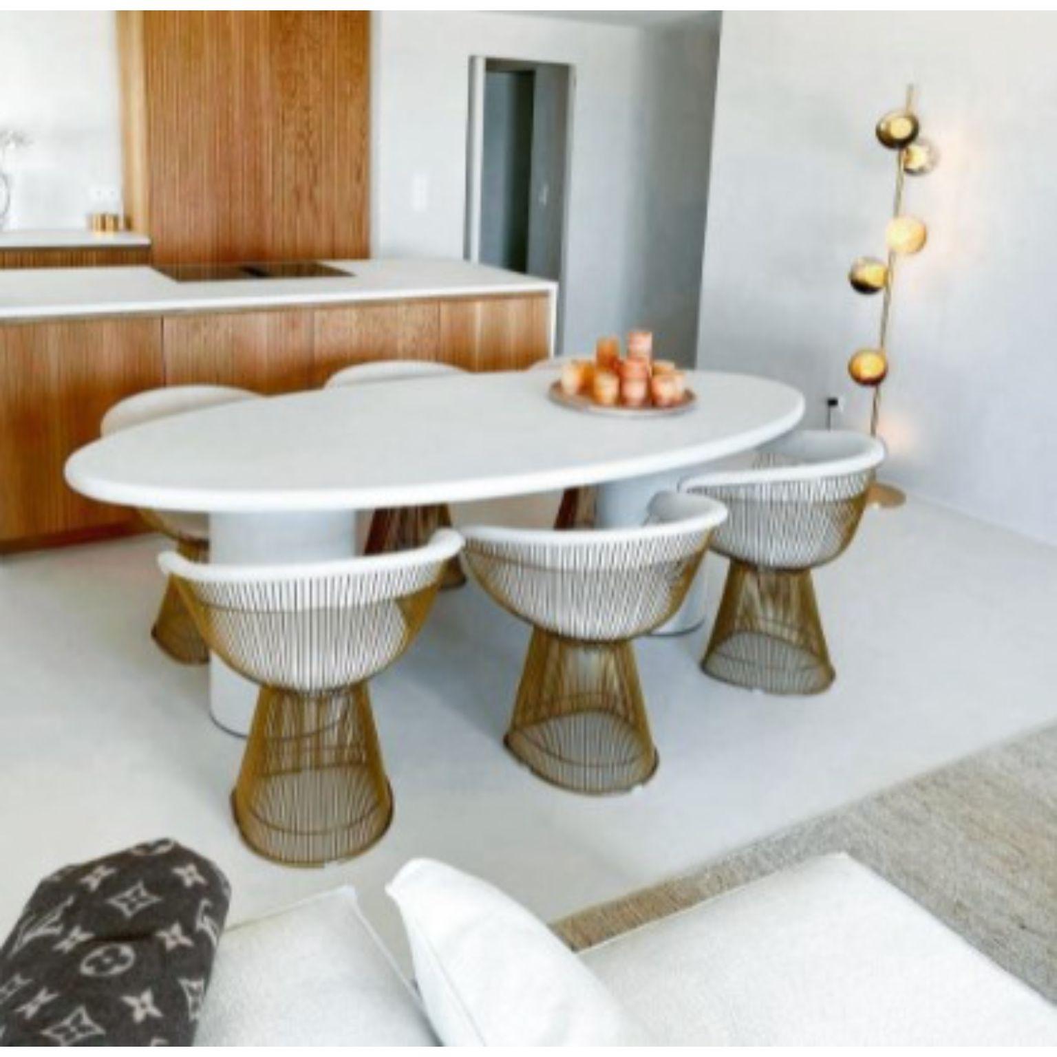 Handgefertigter Esstisch für den Außenbereich 160 von Philippe Colette (Belgisch) im Angebot