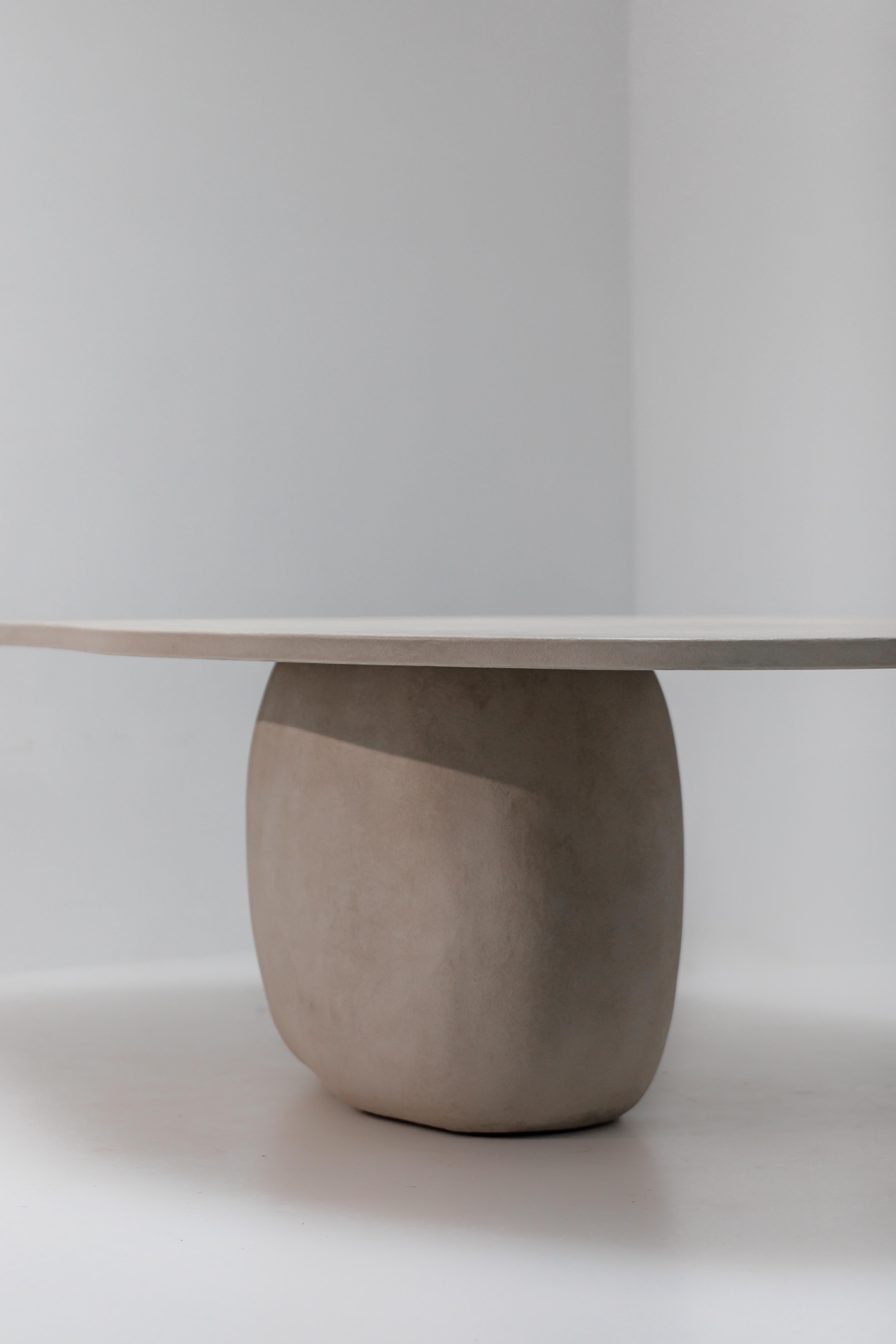 Table de salle à manger Rocc fabriquée à la main par Philippe Colette en vente 4
