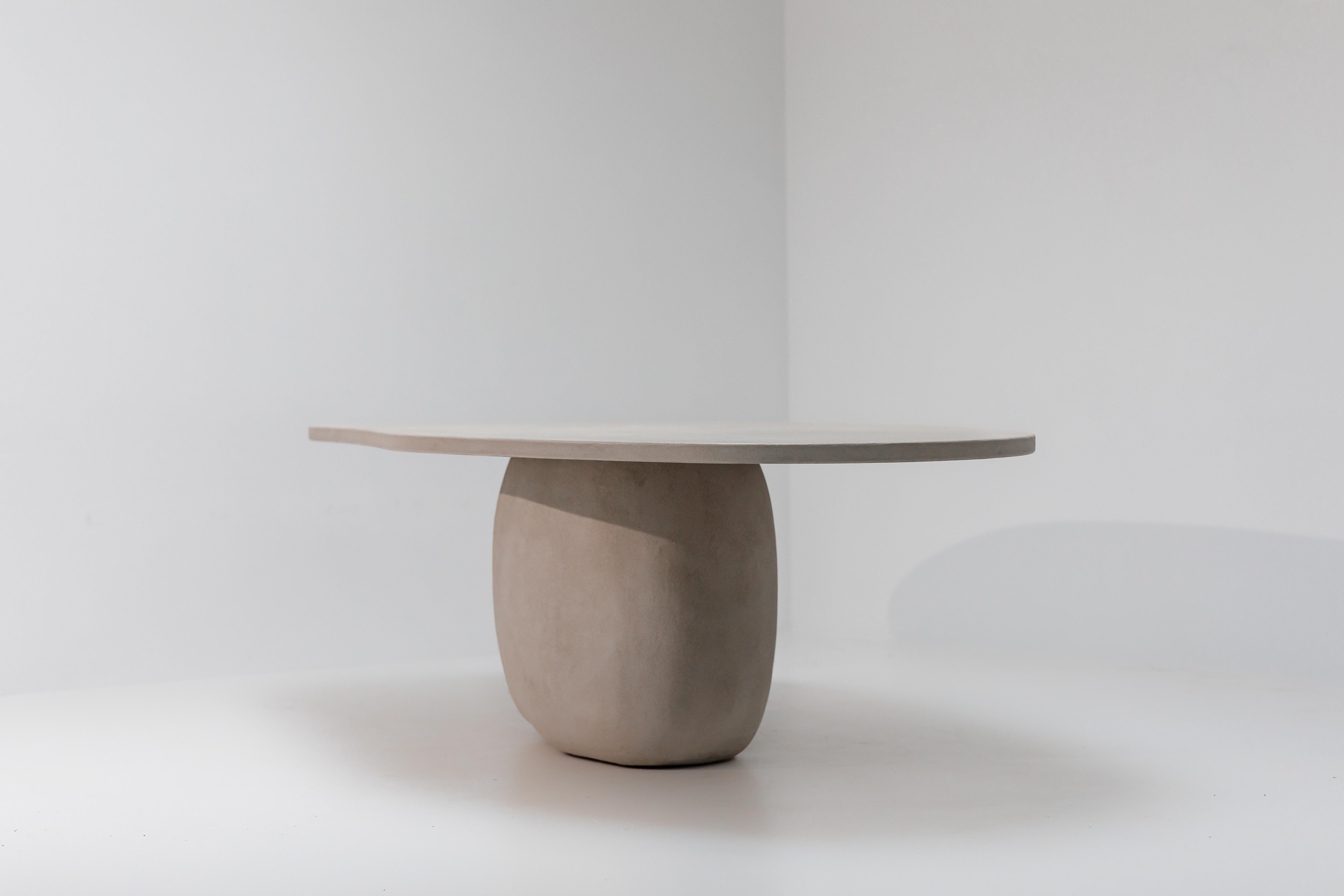 Table de salle à manger Rocc fabriquée à la main par Philippe Colette en vente 7