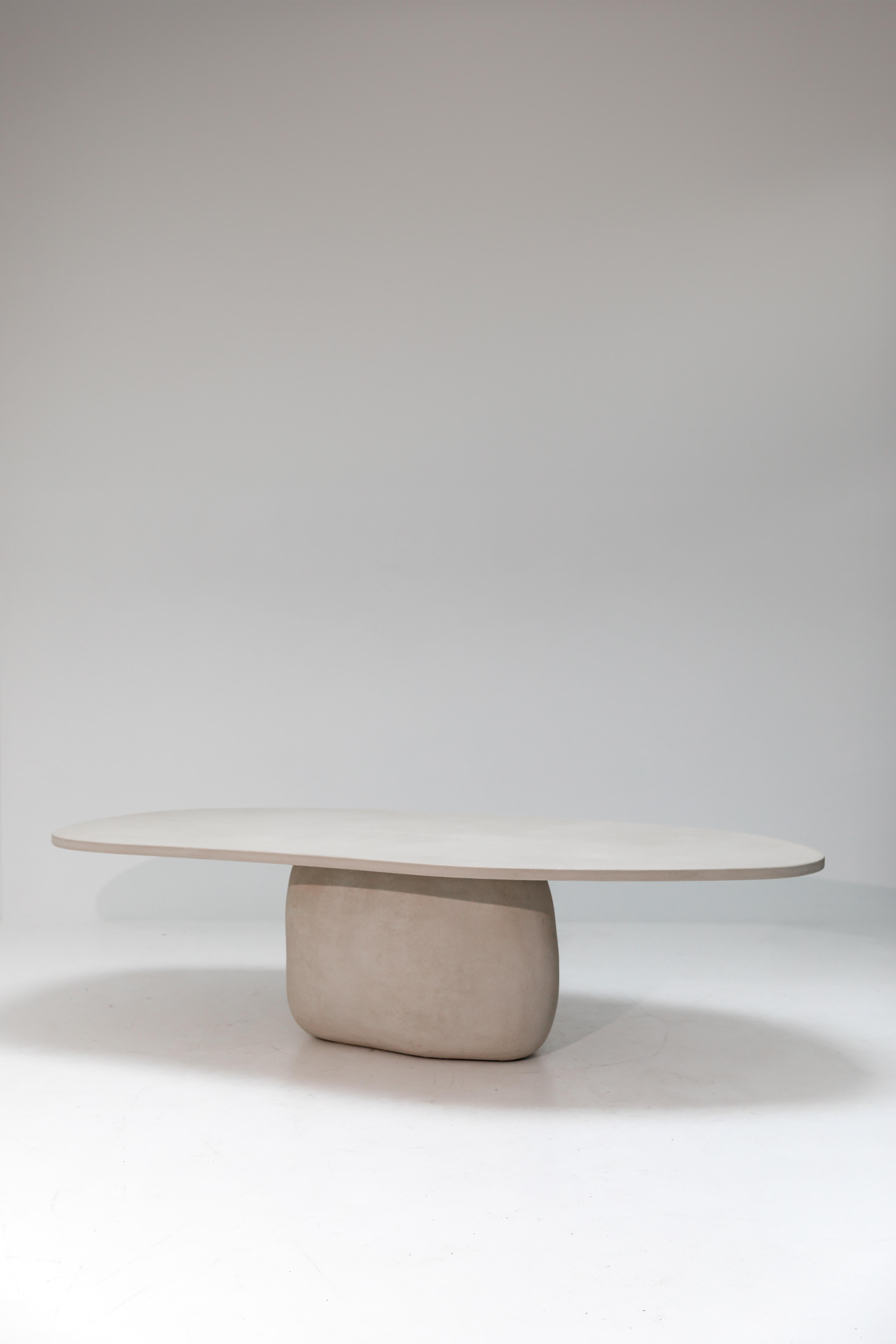 Table de salle à manger Rocc fabriquée à la main par Philippe Colette en vente 8