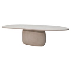 Table de salle à manger Rocc fabriquée à la main par Philippe Colette