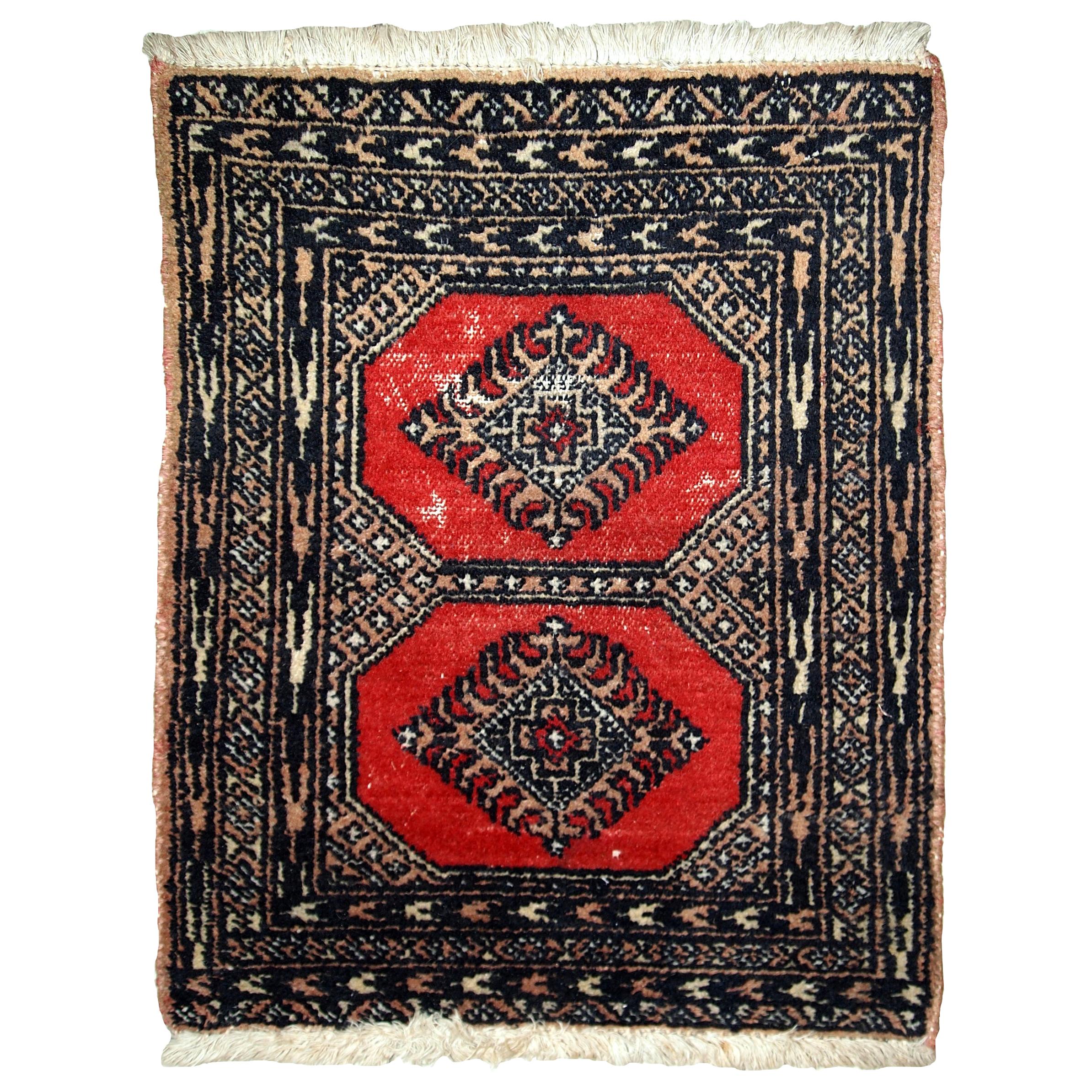 Handgefertigter pakistanischer Berberteppich aus Lahore, 1970er Jahre, 1C635