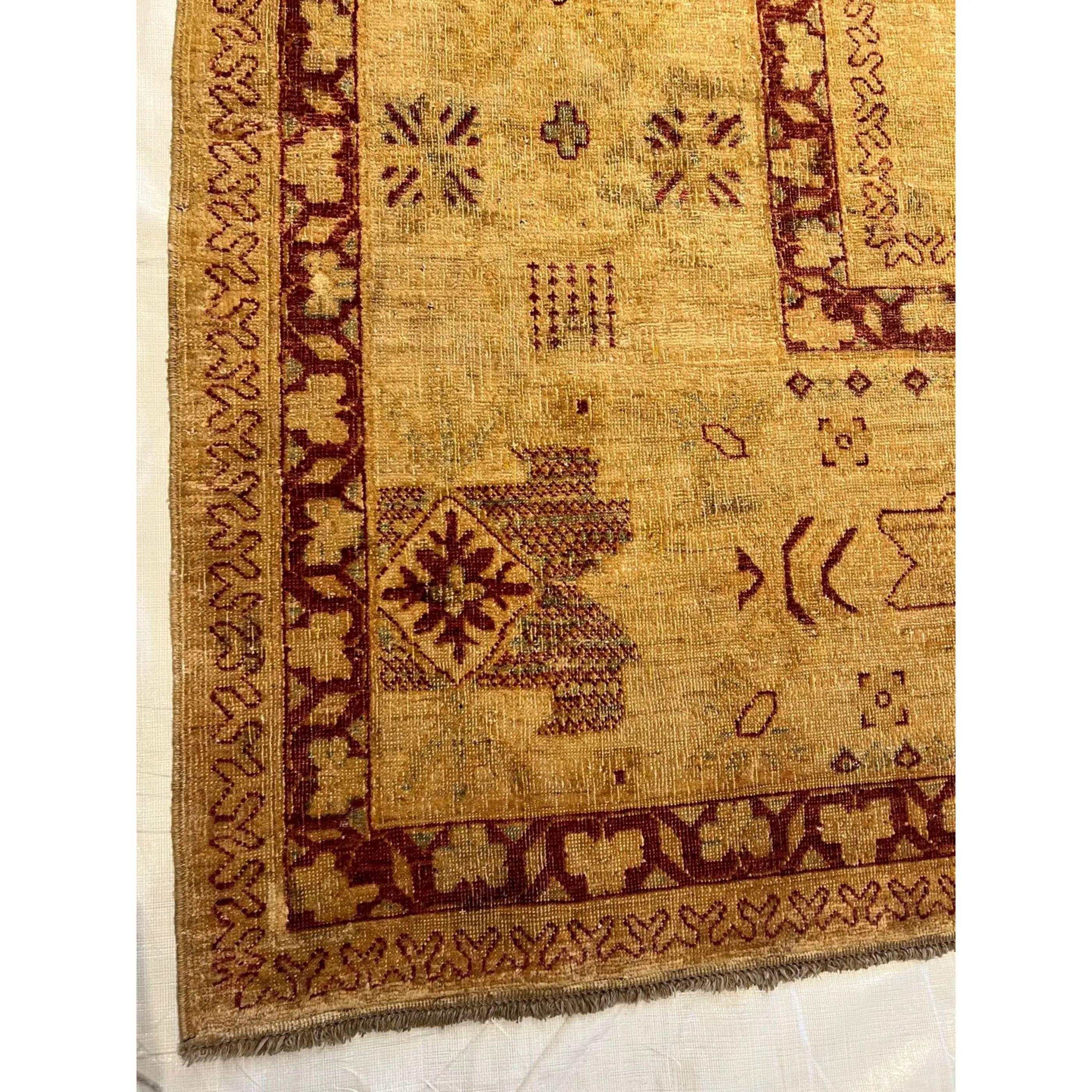 Handgefertigter Pakistanischer Lahore-Teppich 11'6