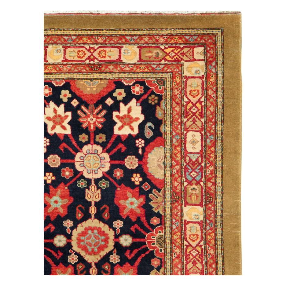 A new one-of-a-kind Persian Malayer throw rug handmade during the 21st century.

Measures: 3' 6