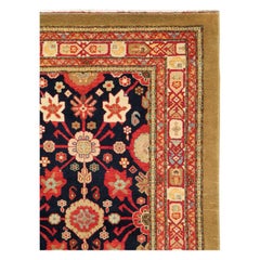 Handmade Persian Malayer Throw Rug