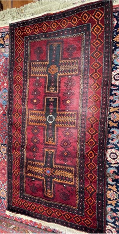 Handmade Persian Runner 7' by 42"