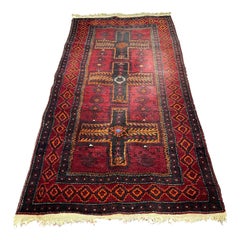 Handmade Persian Runner 7' by 42"