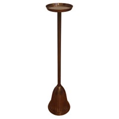 Handmade personal cocktail table for one glass made of solid cast Brass