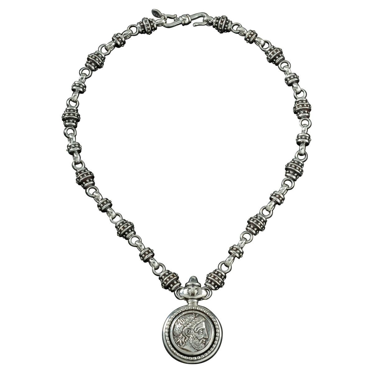 Handmade Philip of Macedonia Necklace For Sale