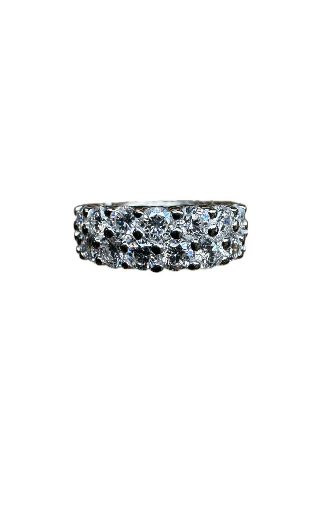 DeKara Designs Collection

Beautiful Modern/Art Deco Ceylon Blue Sapphire and Diamond Ring

Metal- 90% Platinum, 10% Iridium

Stones- 36 Round Diamonds F-H Color VS2-SI1 Clarity 4.00 Carats.  

Size- 4 1/2. 

Entirely Handmade, Classic and Timeless