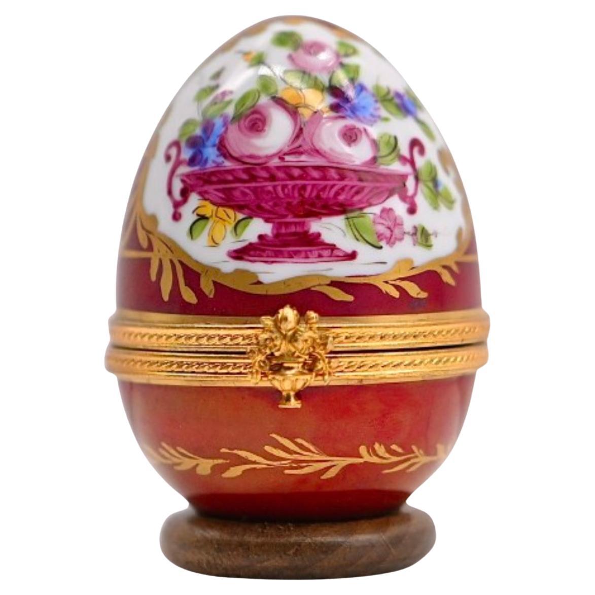 Handmade Porcelain Egg Clock