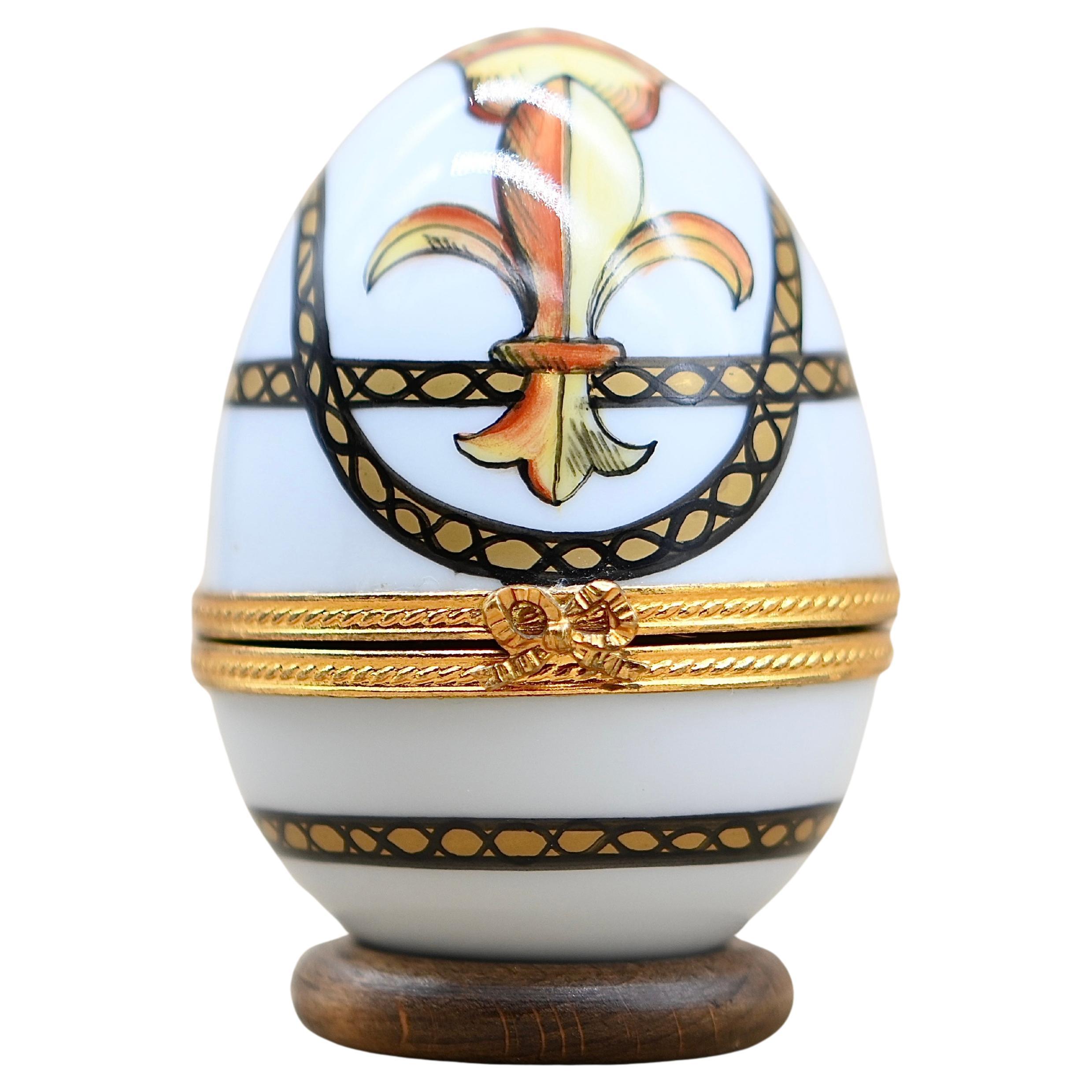 Handmade Porcelain Egg Clock