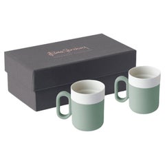 Handmade Porcelain Espresso Set by Esma Dereboy – Nile Ivory, Award Winning