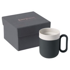 Handmade Porcelain Mug by Esma Dereboy  – Black Ivory, Award Winning