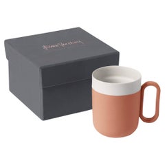 Handmade Porcelain Mug by Esma Dereboy  – Coral Ivory, Award Winning