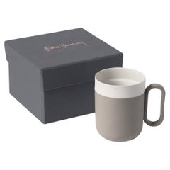 Handmade Porcelain Mug by Esma Dereboy  – Rock Ivory, Award Winning