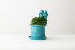 Handmade Porcelain Vulture Planter Unique Edition