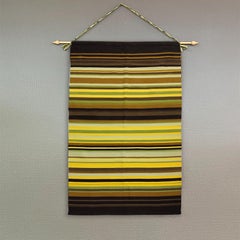 Handmade Raanu Mid-Century Tapestry Wall Hanging or Runner, Finland 1960s