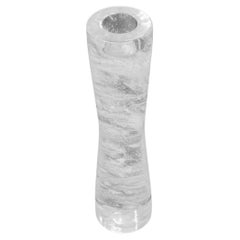 Used Handmade Rock Crystal Candle Holders