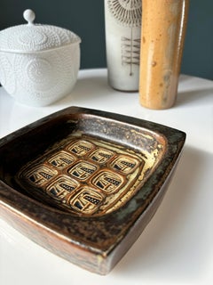 Vide-poche en grès émaillé Sung An, fait main, Royal Copenhagen, années 1960