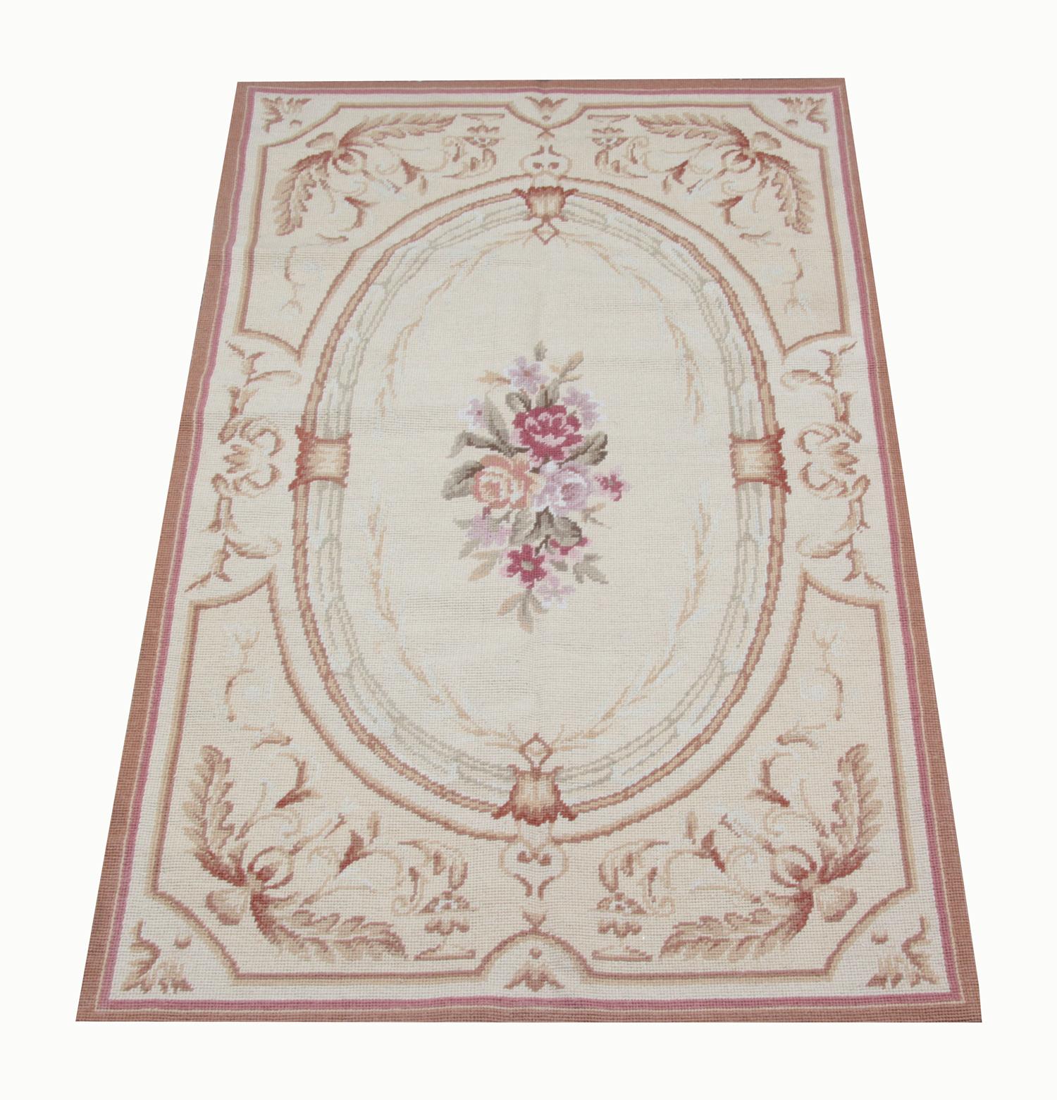 This Beige cream rug is the very good item as living room rugs and getting most of the attention in rug store by clients because of the color and design. These handmade elegant Chinese Aubusson floor rugs has The soft shade of colors. these luxury