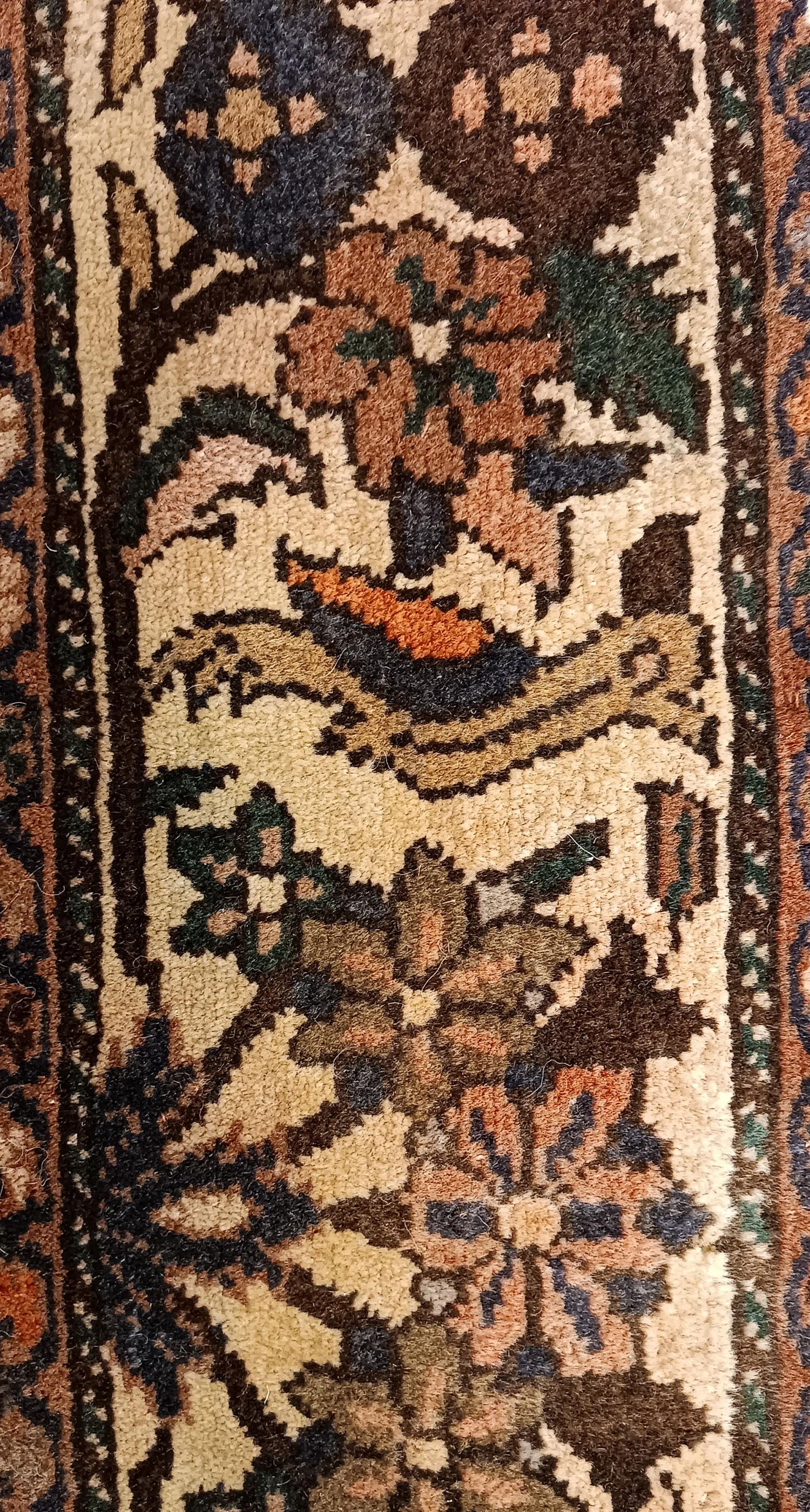 Handmade Rug Doormat Floral Rug Half Circular Interior Carpet Mat Entrance Way For Sale 1