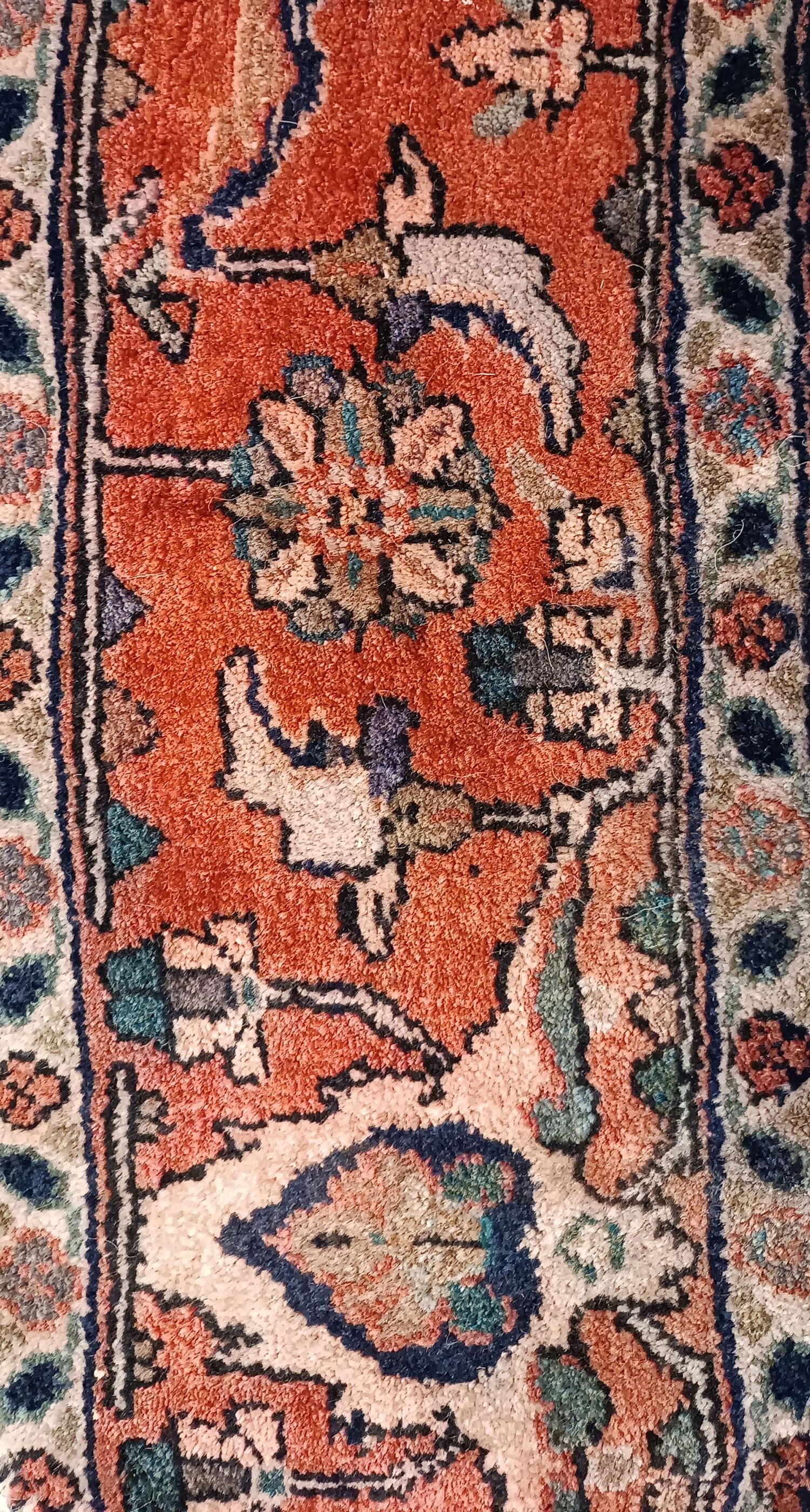 Felpudo de Alfombra Hecho a Mano, Alfombra Oriental Barrera Antipolvo Alfombra Interior Camino de Entrada Azerbaiyano en venta
