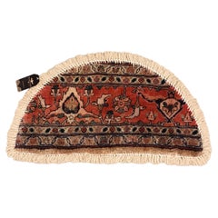 Handmade Rug Doormat, Oriental Rug Dust Barrier Interior Carpet Mat Entrance Way